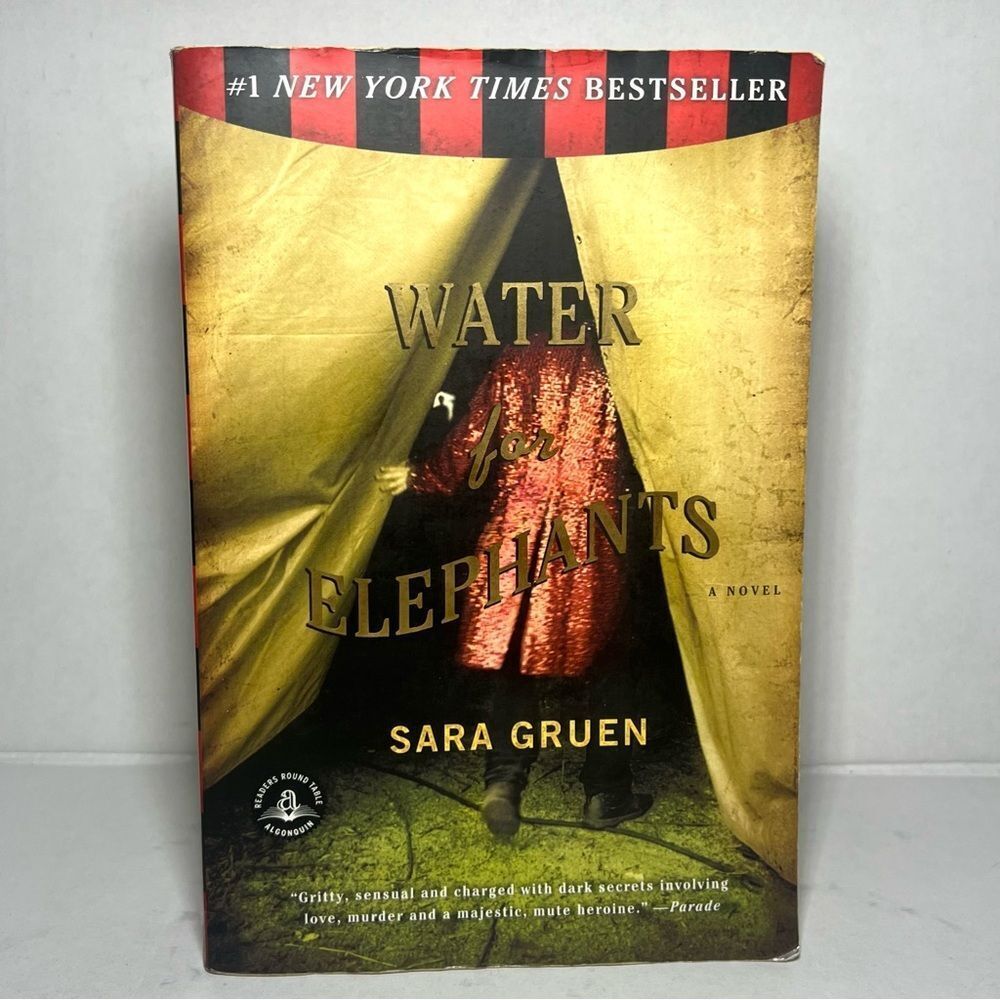 Water for Elephants Novel Paperback Historical Romantic Depression Era 1930’s - Picture 5 of 8